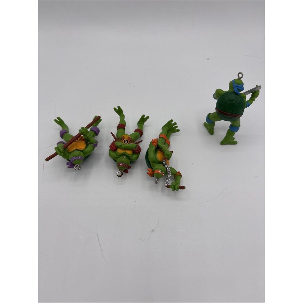 TMNT Teenage Mutant Ninja Turtles Keychain Figures 2.5" 2015 Viacom  Lot